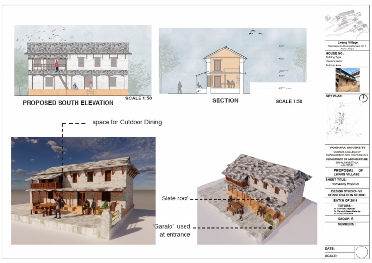 Homestay Design Proposal Overview | PDF