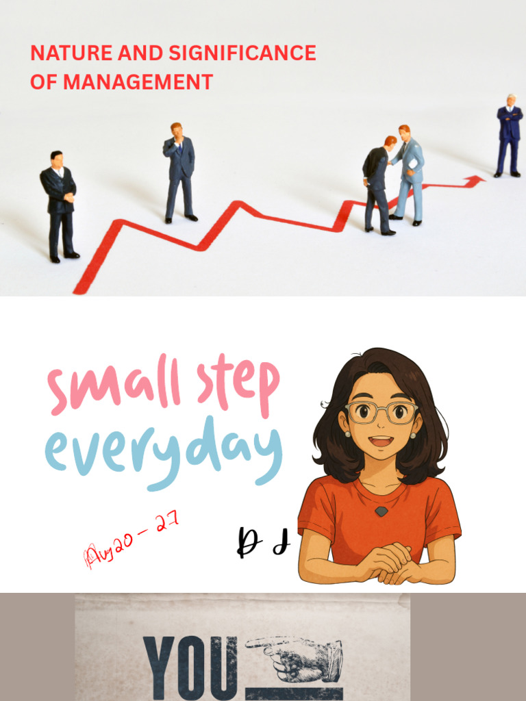 Key Functions and Nature of Management | PDF | Employment | Goal