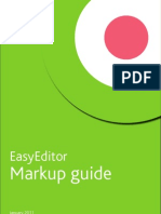 Easyeditor Markup Guide