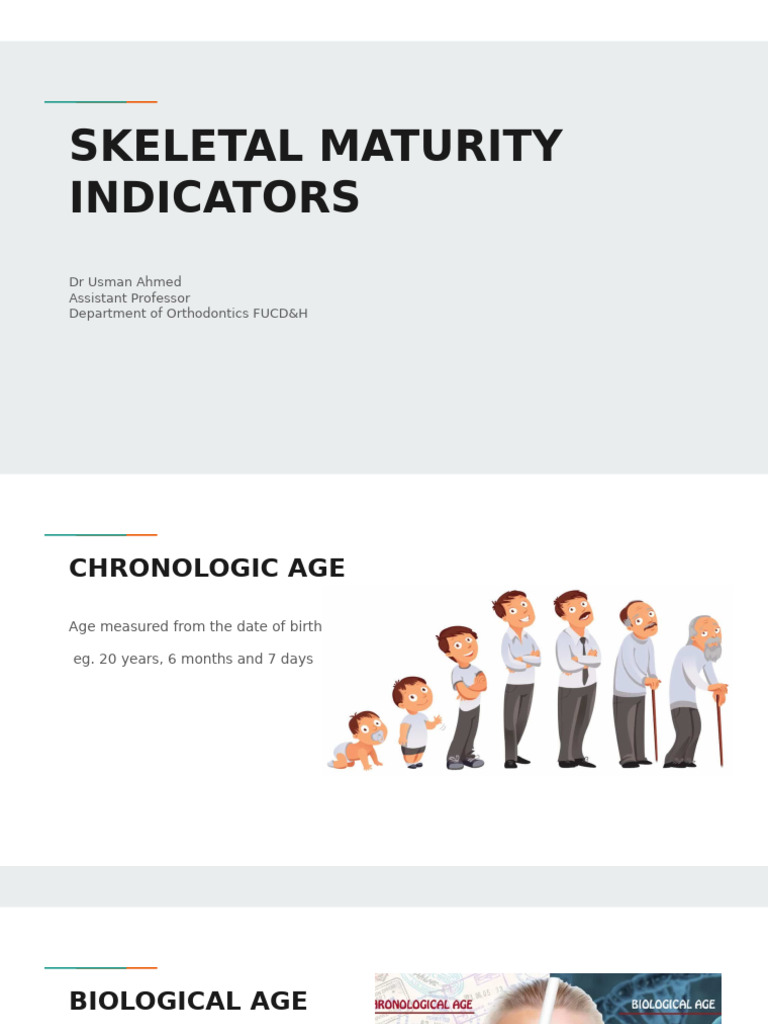 15.skeletal Maturityindicators (Seniors) | PDF | Musculoskeletal System