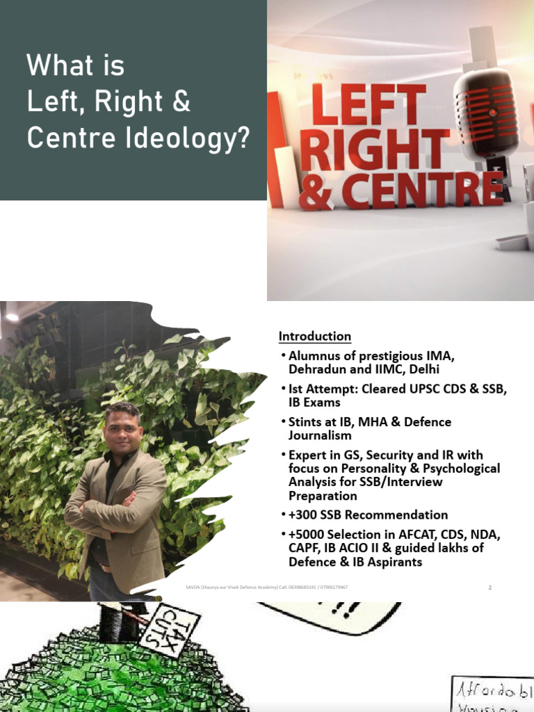 Understanding Left, Right, and Centre Ideologies | PDF | Socialism ...