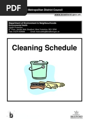 Cleaning Schedule
