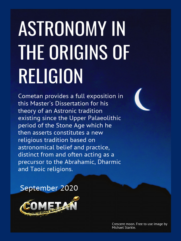 Astronomy in The Origin of Religion | PDF | Religious Studies | Astronomy