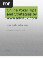 Poker Tips & Strategies