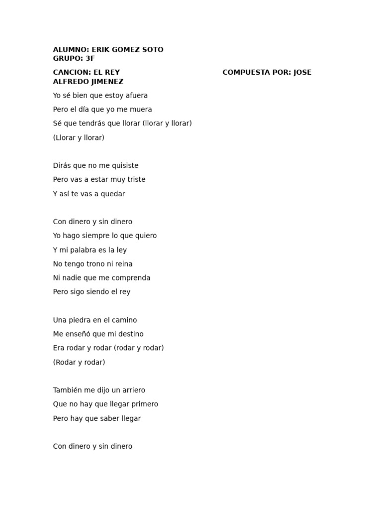 Letra de 
