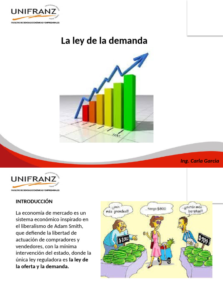 Eco 111 La Ley de La Demanda | PDF | Oferta y demanda | Precios