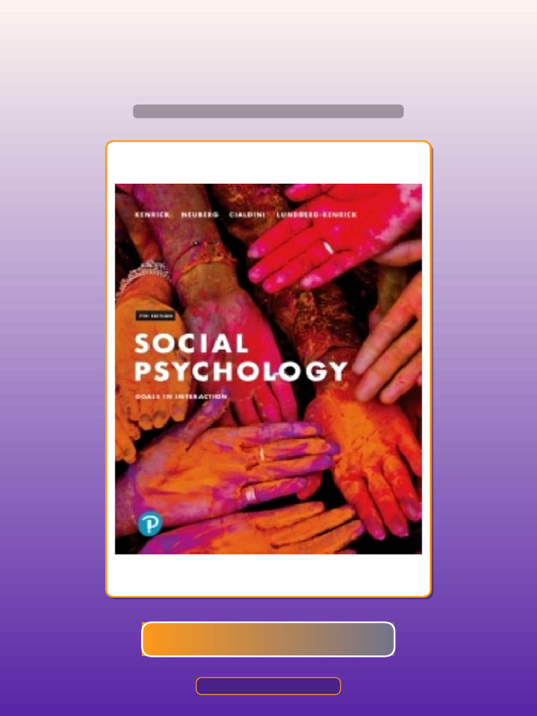 ビジネス・経済 Social Psychology: Goals in Interaction Social Psychology: Goals in Interaction by Douglas T