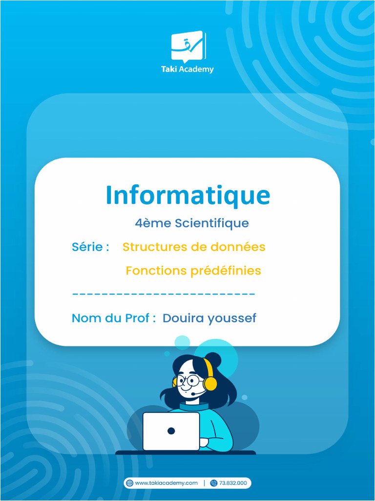 Fonctions et Algorithmes en Python | PDF | Programme informatique ...