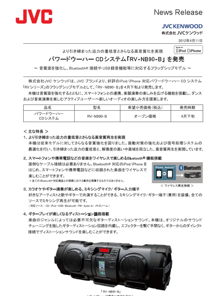 JVC RV-NB90-B | PDF