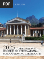 UWC 2025 Admission Requirements Overview | PDF | Bachelor Of Science ...