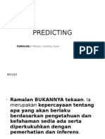 Predicting