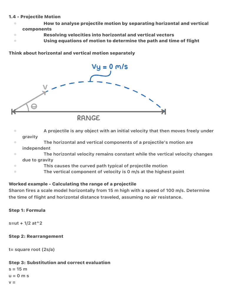 Analyzing Projectile Motion Techniques | PDF