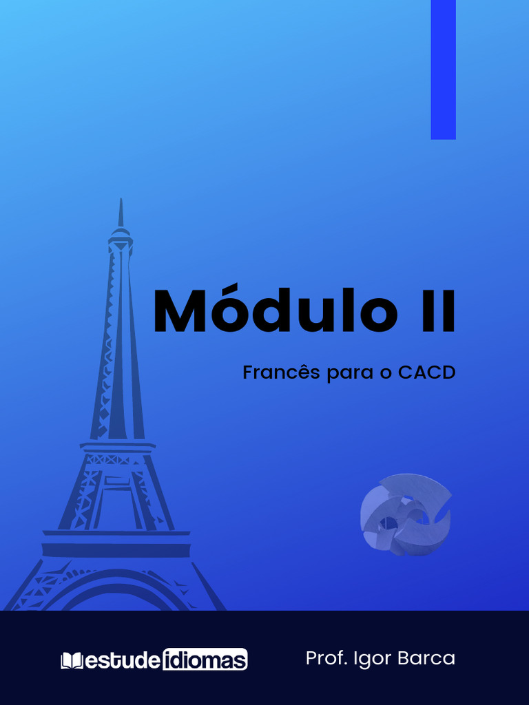 Cours de Français pour le CACD - Module II | PDF | Verbe | Phrase