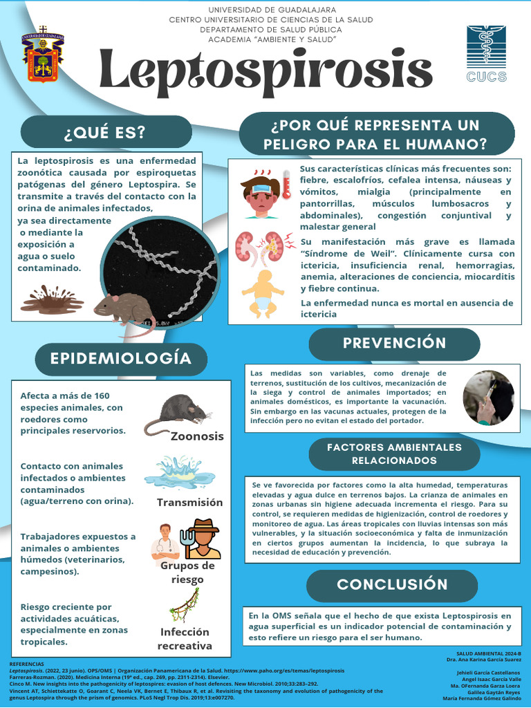 Photo inspiration: Leptospirosis Riesgos Y Prevención Pdf Microbiología Photo Inspiration
