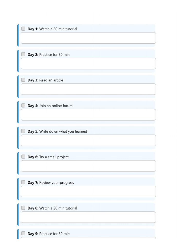 My Success Plan | PDF
