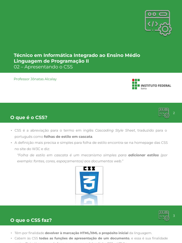 Introdução ao CSS para Web Design | PDF | Html | Informática