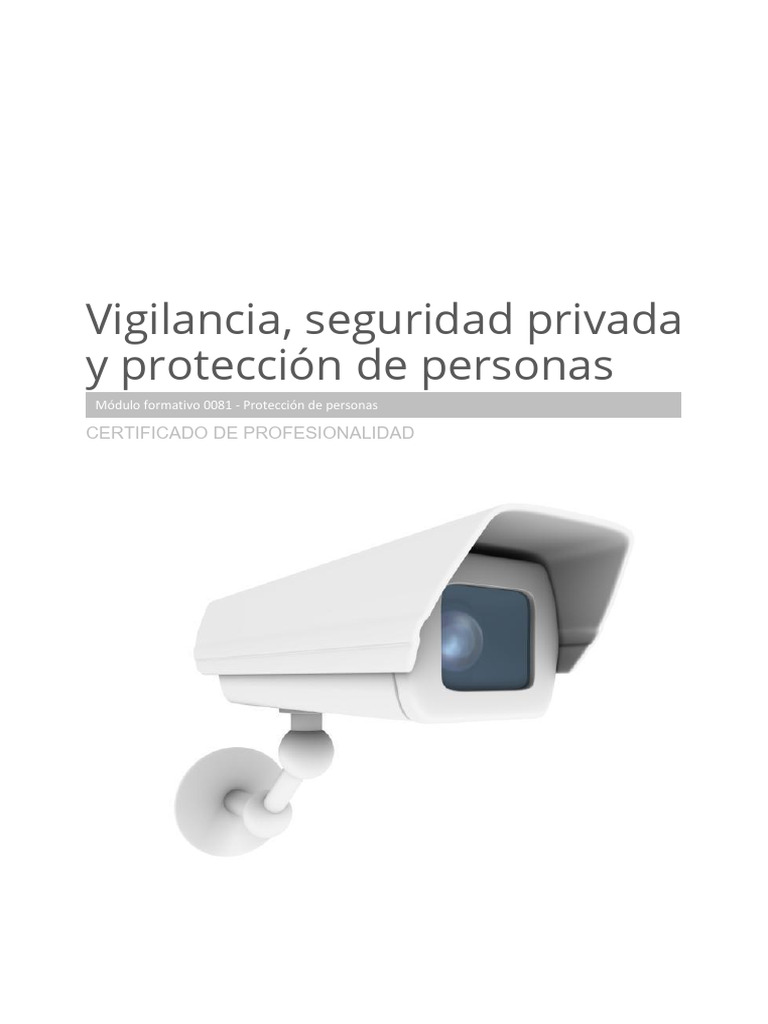 Protección de Personas en Seguridad Privada | PDF | La energía nuclear ...