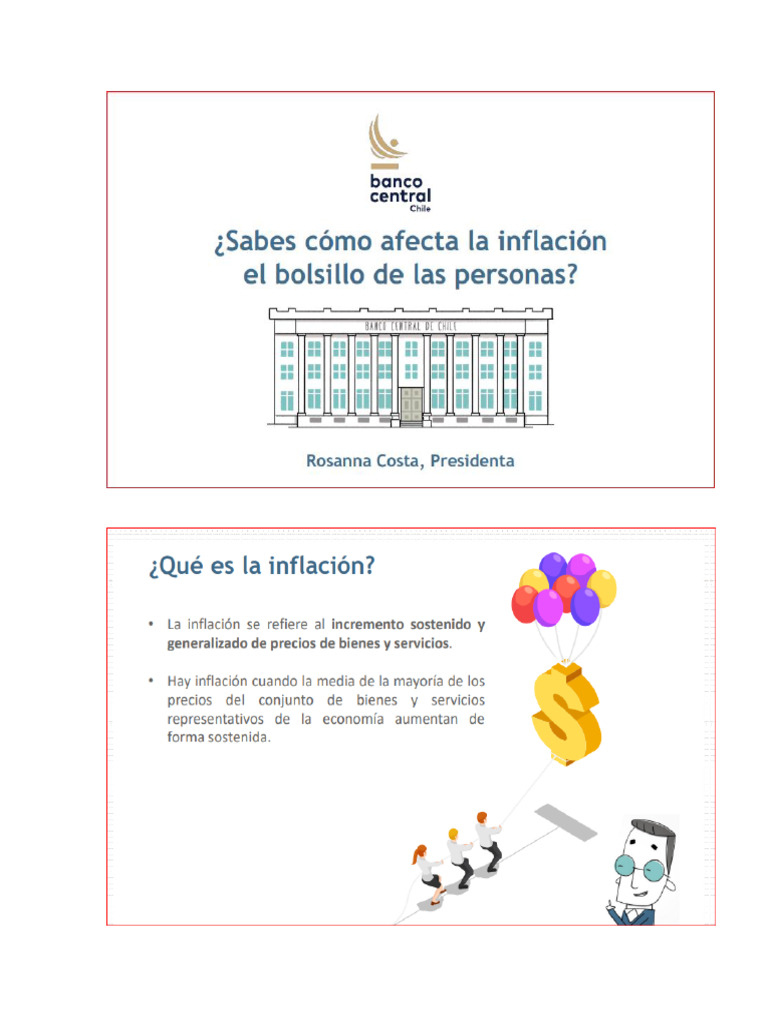 PPT5 - Control de Inflación y Estabilidad Del Sistema Financiero. | PDF
