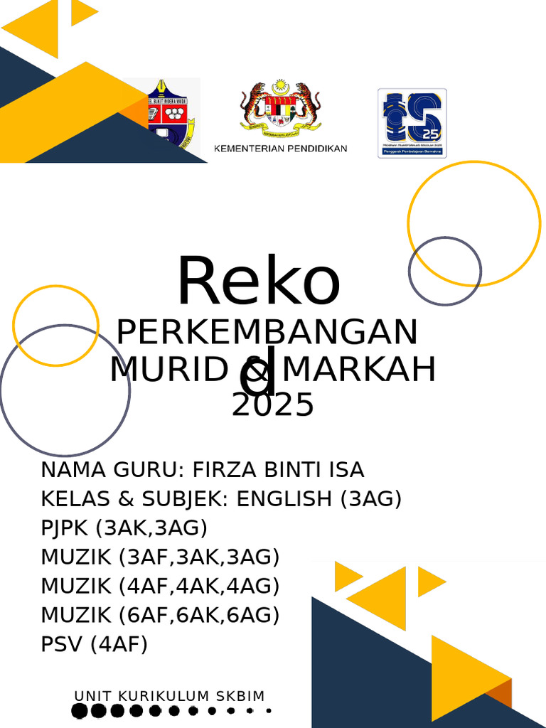 Cover Rekod 2025 | PDF