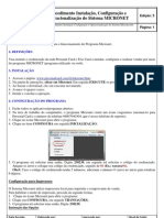 Instalacao Configuracao e Operacionalizacao Do Sistema MICRONET