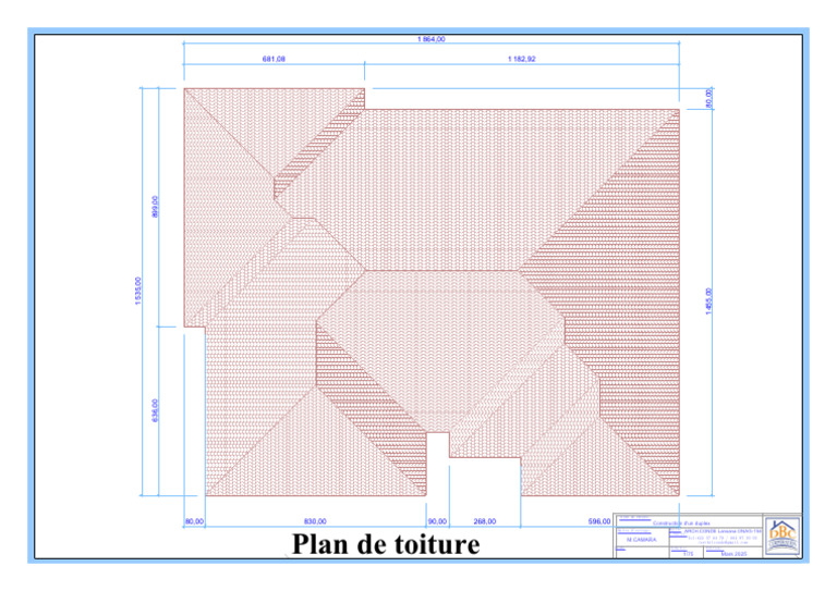Plan de toiture pour duplex | PDF