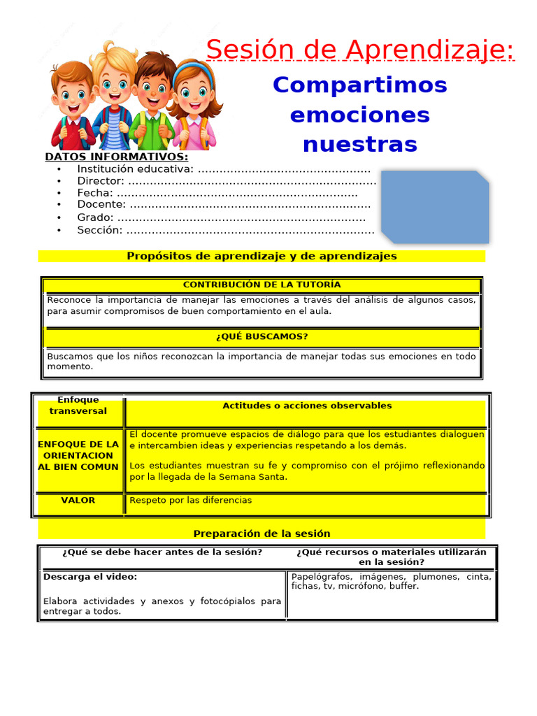 Manejo de Emociones en el Aula | PDF | Las emociones | Comportamiento