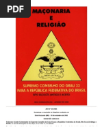 MAÇONARIA E RELIGIÃO