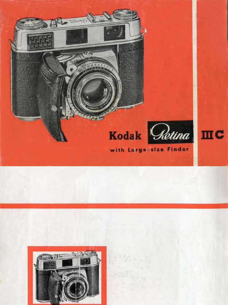 Appareil Photo Kodak Retina III C – 35 Mm, Set Complet, Superbe état