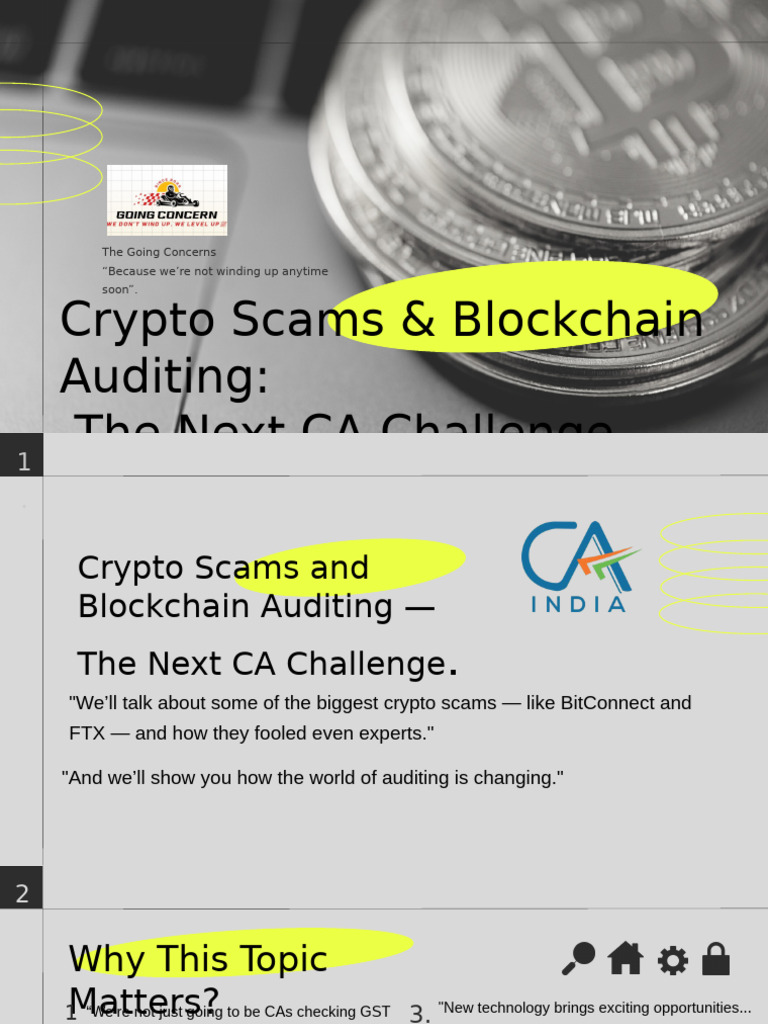 The Crypto Currency Scams and Blockchains and How CAs Help | PDF |  Cryptocurrency
