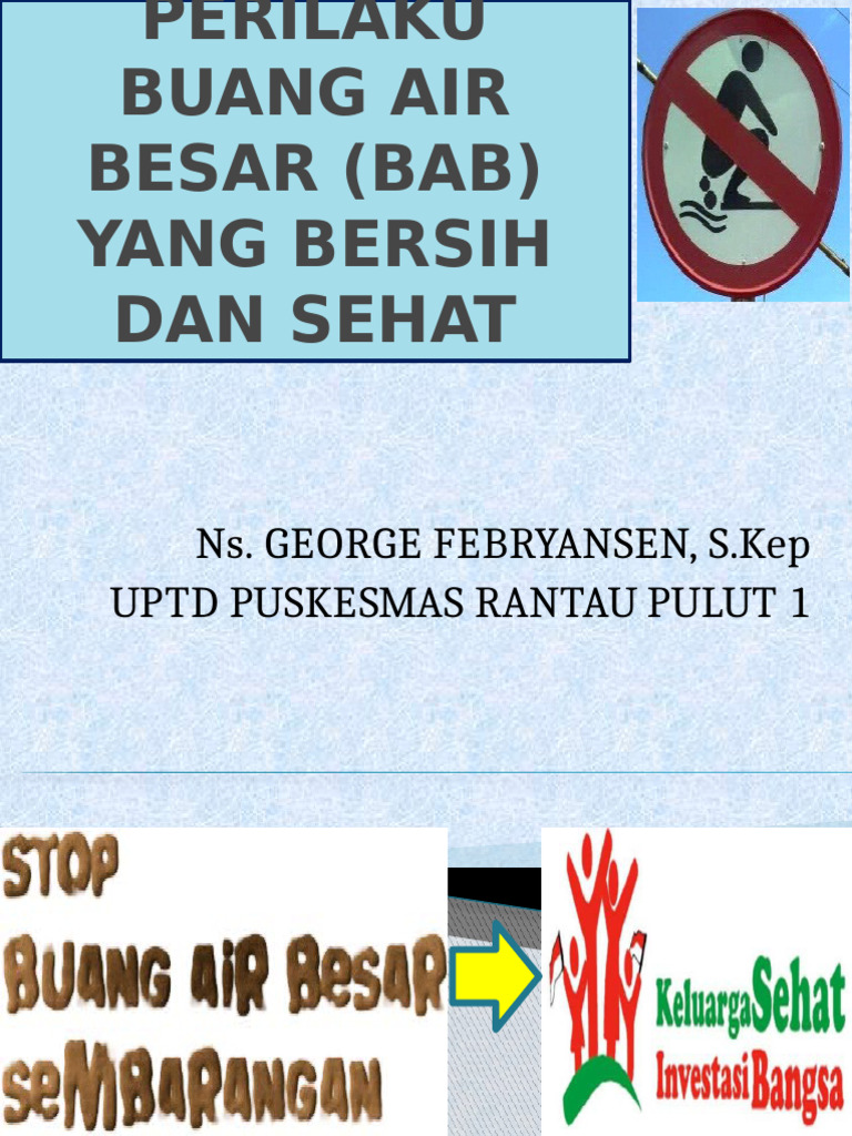 STOP Buang Air Besar Sembarangan STOP BABS | PDF