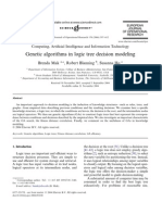 Genetic Algorithms in Logic Tree Decision Modeling: Brenda Mak, Robert Blanning, Susanna Ho