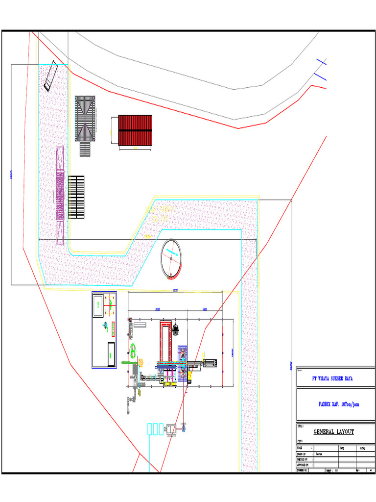 Neral Layout PKS 10 Ton-Plot Plan | PDF