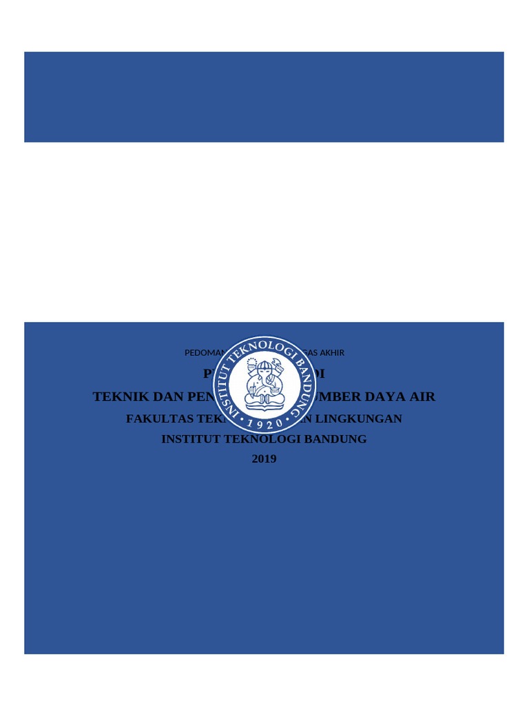 Panduan Tugas Akhir | PDF