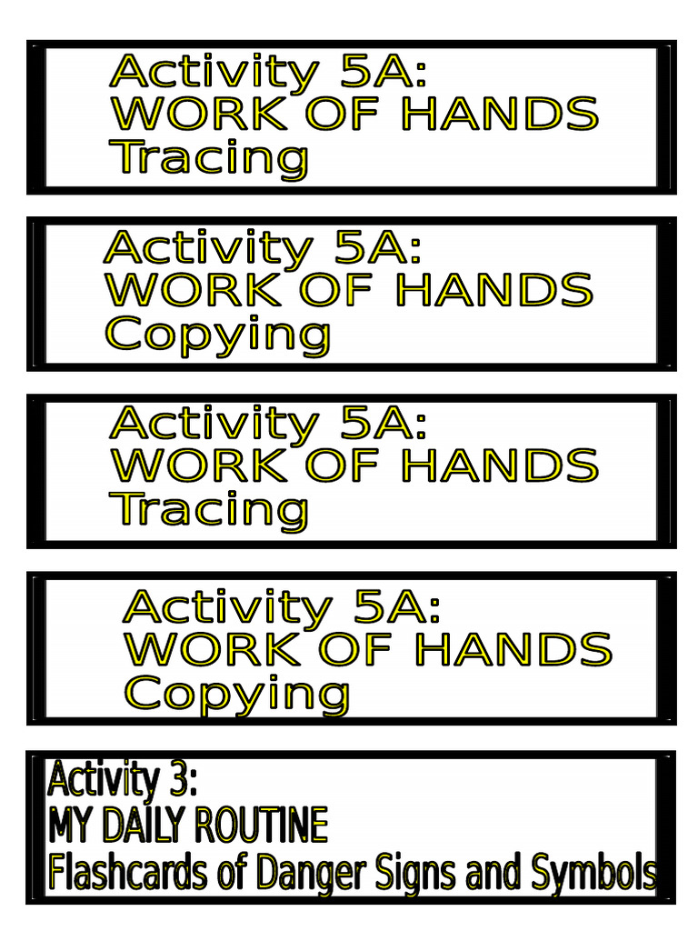 Labels - Activity 5 | PDF