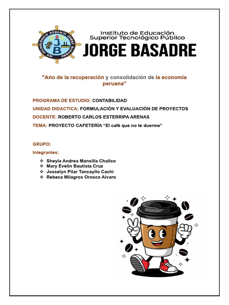 Diseño y Ubicación de Instalaciones Del Proyecto de Inversión | PDF | café