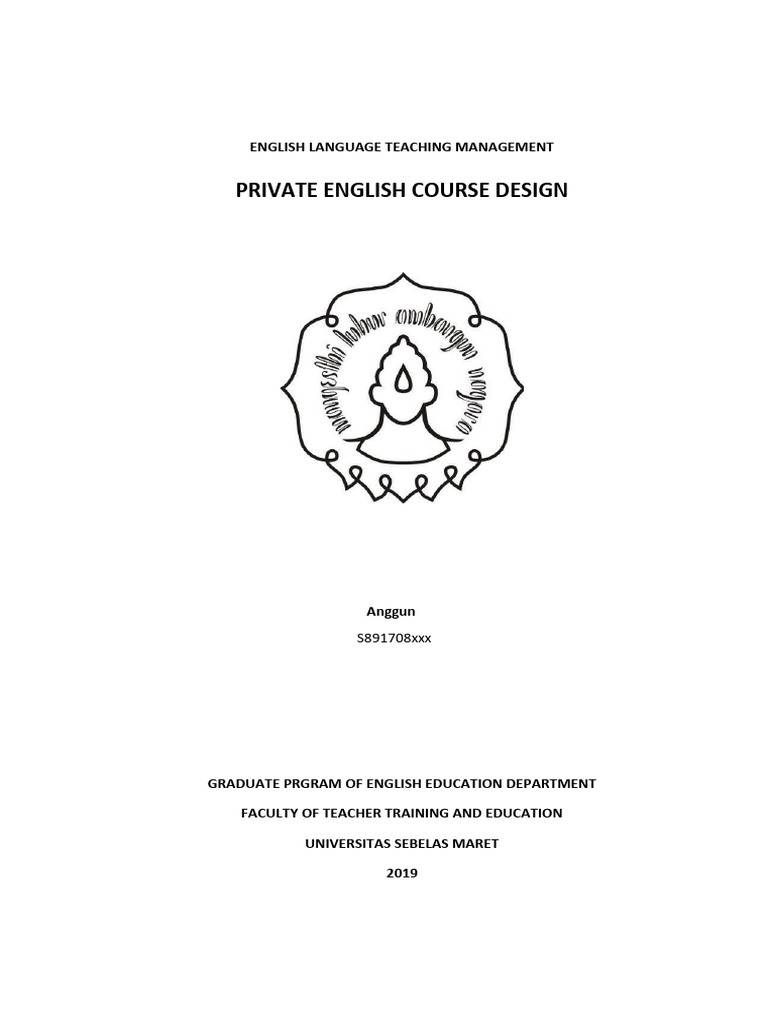 English Course Management Overview | PDF | English Language | English ...