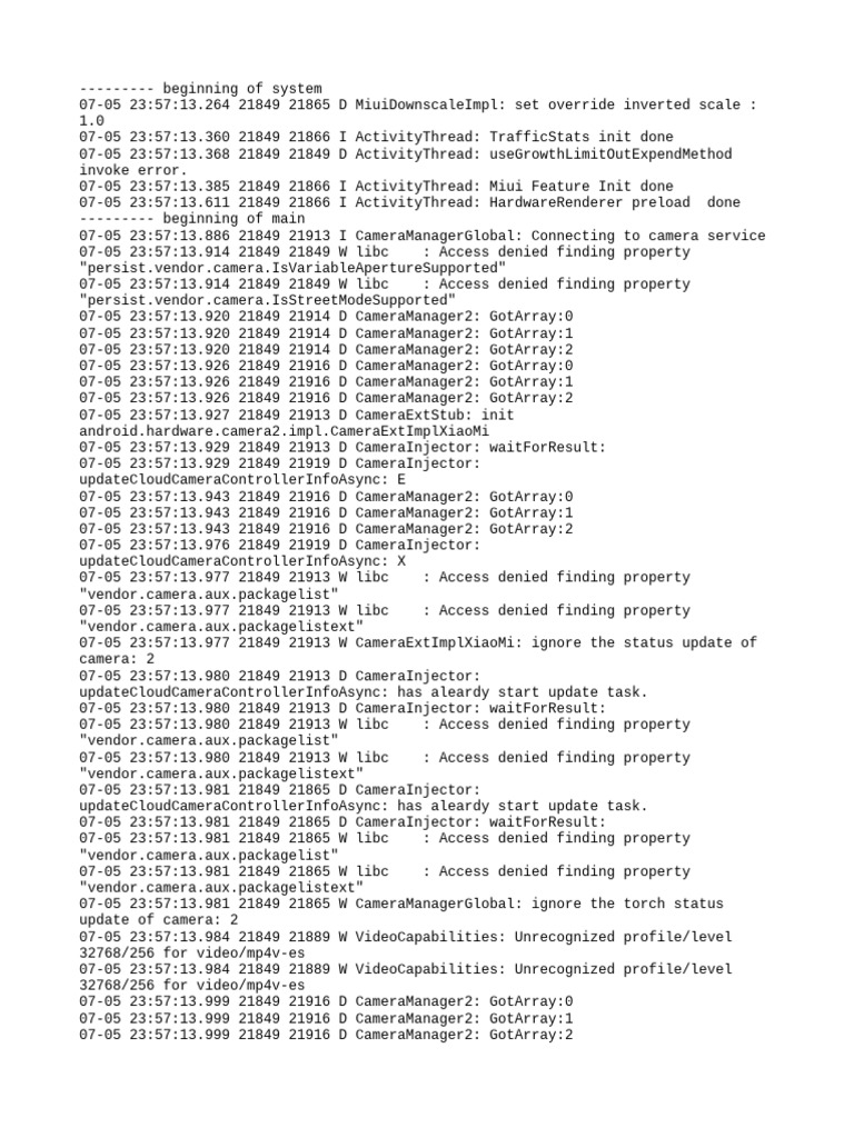 Log Cat 1751734633784 | PDF | Computing | Computer Programming
