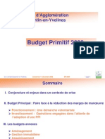 Budget Primitif CASQY 2009