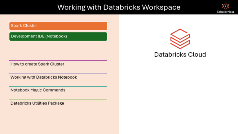 04-Working in Databricks Workspace | PDF