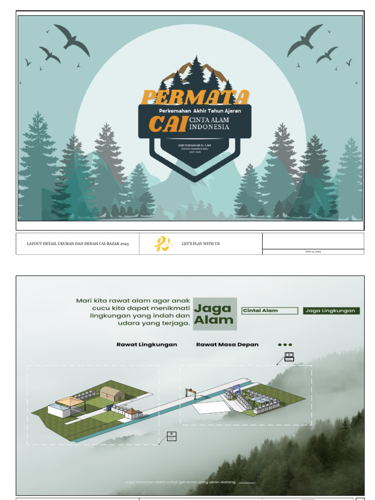 Detail Layout Cai-Bazar | PDF