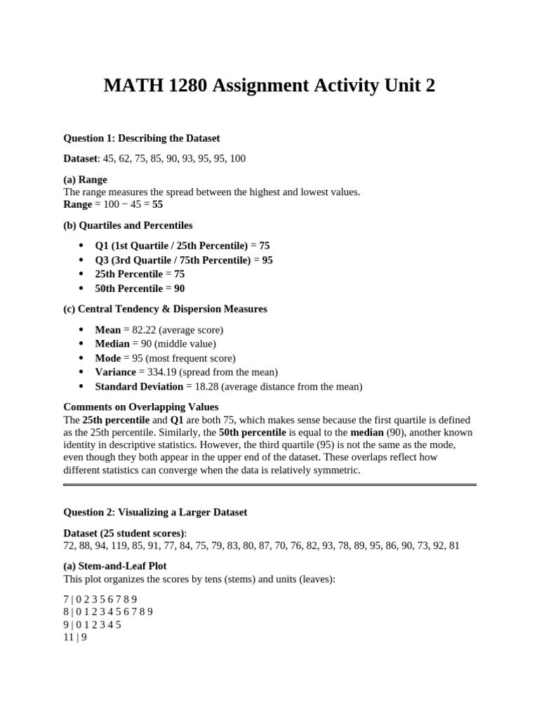 Analyzing Student Test Score Distributions | PDF