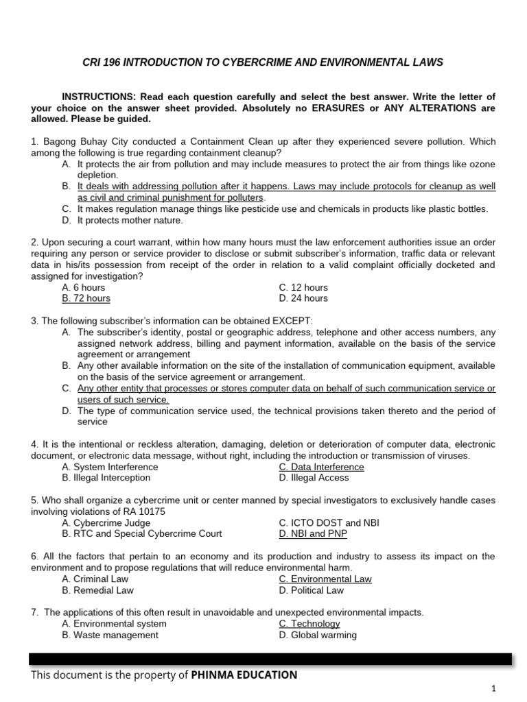 Types of Cybercrime Warrants Explained | PDF | Security Hacker ...