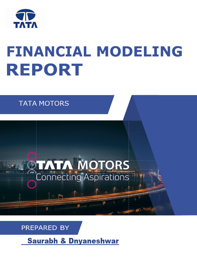 Tata Motors Financial Model 2024-25 | PDF | Balance Sheet | Private Sector