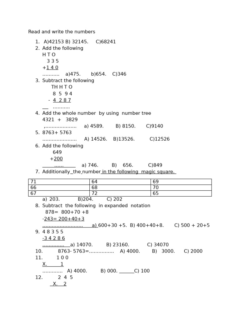 Math 3 | PDF