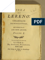 Domingos Caldas Barbosa Viola de Lereno 1798