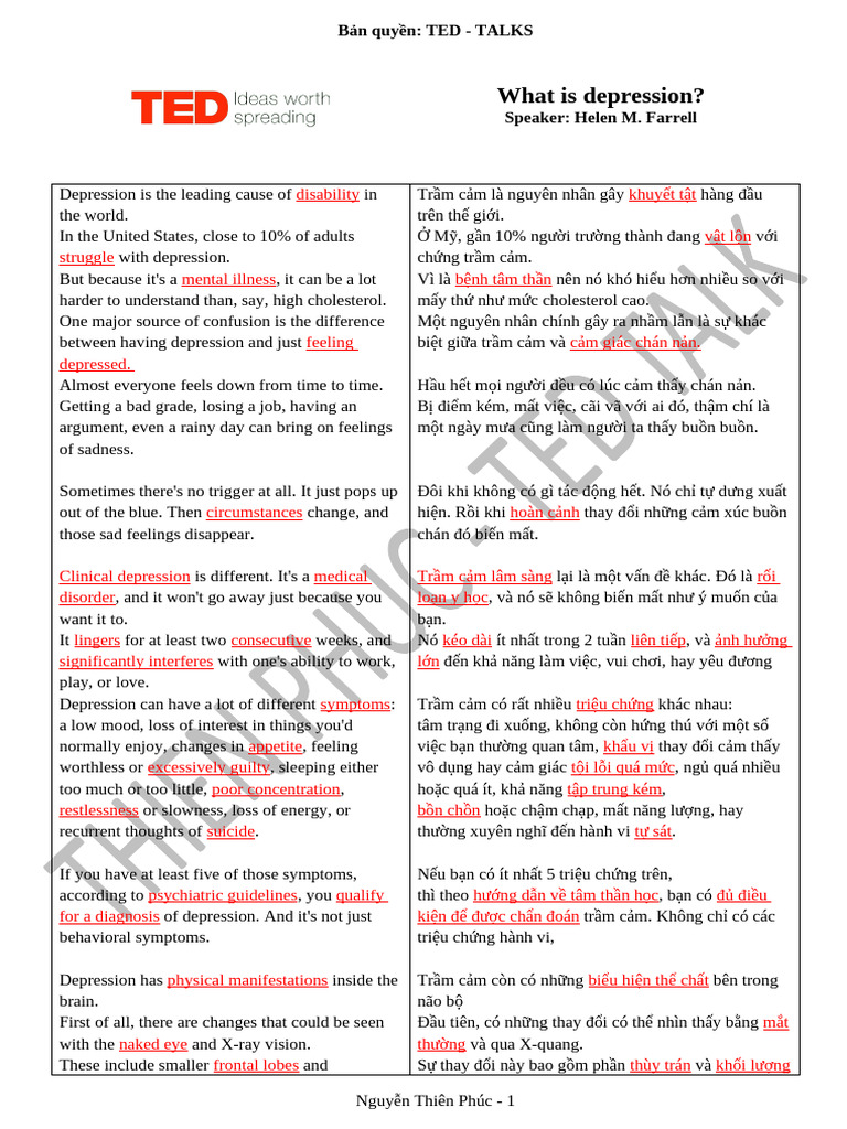 What Is Depression | PDF
