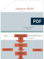 The Japanese Model: Presented by Nitesh