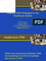 Adapting CRM Strategies For The Healthcare Market: Corry Direct Marketing, LLC