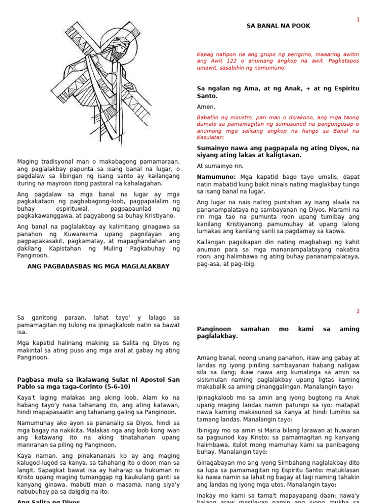 Pilgrimage Booklet | PDF