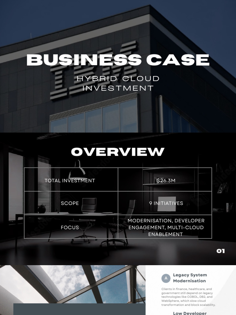 Busniess Case - Hybrid Cloud | PDF | Cloud Computing | Ibm Db2